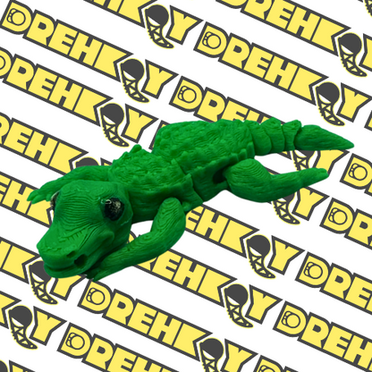 🐊🏝️ Schlüsselanhänger KROKODIL