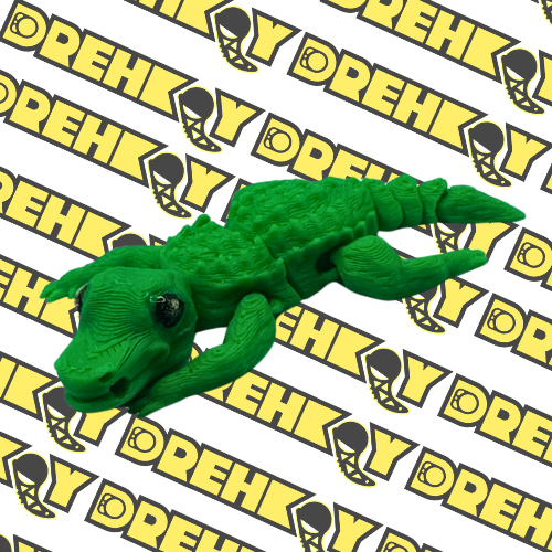 🐊🏝️ Schlüsselanhänger KROKODIL