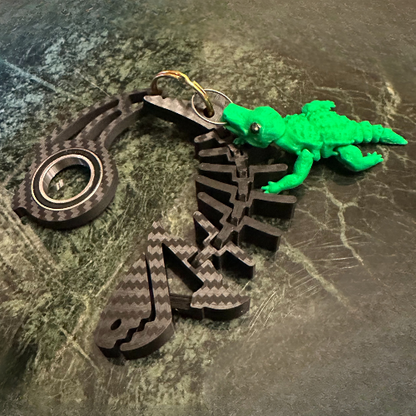 🐊🏝️ Schlüsselanhänger KROKODIL